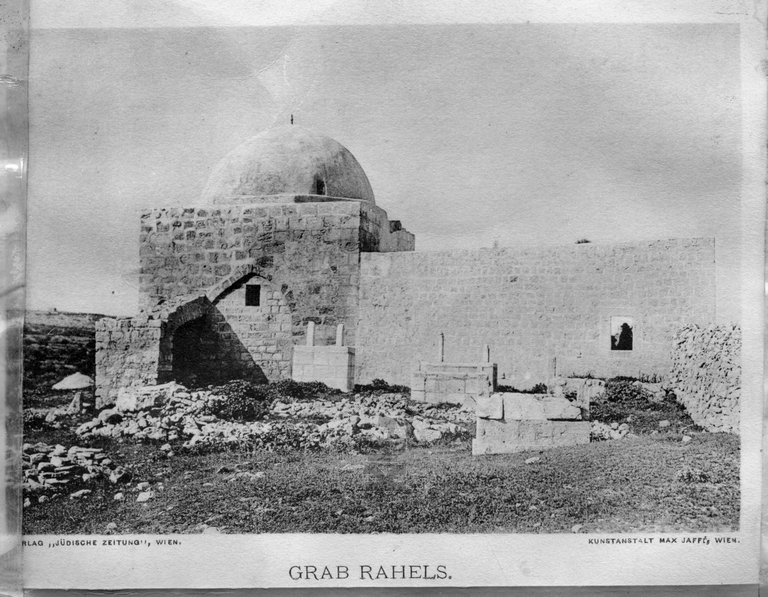 קבר רחל - 1912- ליאו קאהן ארכיון יד בן צבי